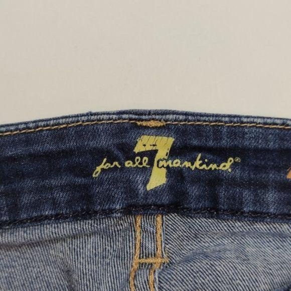 7FAM Jeans Kimmie Crop Size 27 - Picture 6 of 12